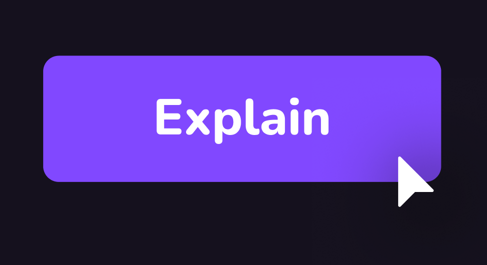 Blink's news explanation button to get AI-powered context