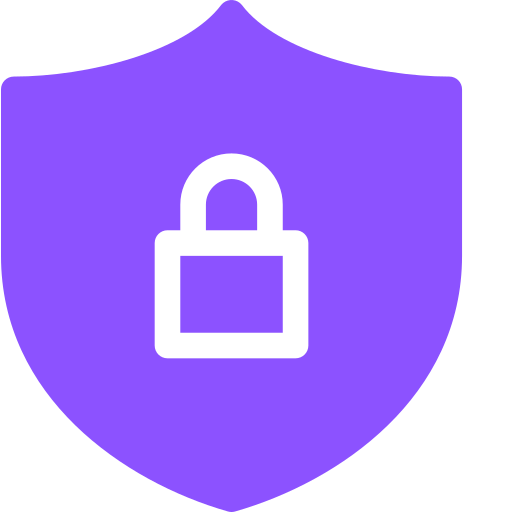 Blink's lock icon for user data security and a privacy-first approach